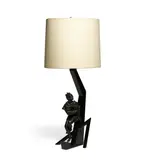 William Haines, Custom Modernist Figural Table Lamp