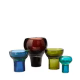 Antonio da Ros, Group of Four Rare Clessidra a Fungo Vases
