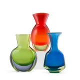 Vetreria Gino Cenedese, Three Rare Borraccia Ovale Vases, for Vetreria Gino Cenedese, sommerso glass