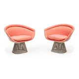 Warren Platner, Pair of Lounge Chairs