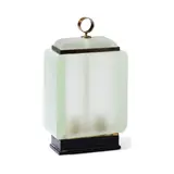 Pietro Chiesa, Table Lamp, for Fontana Arte, acid frosted glass, brass