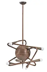 Ceiling Light by Stilnovo, brass, sold May 2020