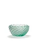 Diamante Bowl by Paolo Venini, glass, acid-etched on underside 'venini murano italia', sold May 2020