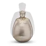 Zheng Lu, Mao Never Down, stainless steel, edition 1/8, signed in Chinese, dated and numbered