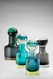 Four Rare Large Flacone con Tappo a Palla by Antonio da Ros, for Vetreria Gino Cenedese, sommerso glass, sold Dec 2018