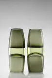 Pair of Rare Clessidra a Lente Vases by Antonio da Ros, for Vetreria Gino Cenedese, sommerso glass, sold Dec 2018