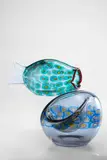 Antonio da Ros, Rare Pesce con Murrine and Ciotolo Rotondo con Murrine Vase