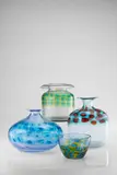Antonio da Ros, Two Rare Murrine Prototype Vessels