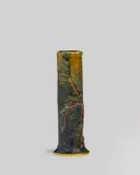 Tiffany Studios, Rare Vase, enameled copper, stamped 'SG97 LCT'