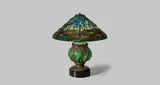 Early Dragonfly Table Lamp by Tiffany Studios, sold Dec 2019