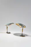 Oscar Torlasco, Pair of Adjustable Table Lamps