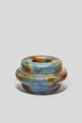 Large Vase by Guerrino Tramonti, glazed gres porcelain, glaze mark 'TRAMONTI FAENZA', offered Dec 2019