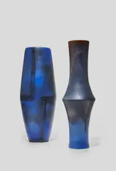 Large Vase by Guerrino Tramonti, glazed gres porcelain, glaze mark 'TRAMONTI FAENZA 11', offered Dec 2019