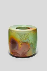 Large Vase by Guerrino Tramonti, glazed gres porcelain, glaze mark 'TRAMONTI FAENZA', offered Dec 2019
