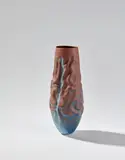 Nicholas Arroyave-Portela, A River Runs Through It, ceramic with iridescent glaze, impressed 'NAP'