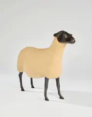 François-Xavier Lalanne, Mouton Transhumant, number 49 from the edition of 250, patinated bronze and epoxy stone