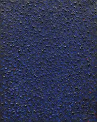 Kuno Gonschior, "Nur für dich und für mich / ultramarin", 1988, Öl auf Leinwand