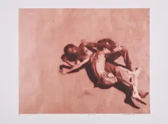 Up in the sky by Tracey Moffatt, 1997, Farboffset auf leichtem Karton, sold Feb 2023