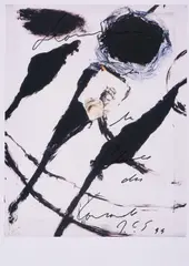 Ohne Titel by Julian Schnabel, 1999, Inkjet-Print auf Velin, sold Mar 2023
