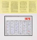 Hanne Darboven, Konvolut von 2 Offsets, a) Aufzeichnung 3.11
