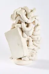 Tony Cragg, Extrusion, 1990, Gips