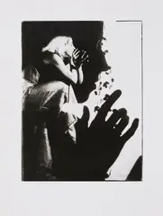 Edmund Kesting, Ballett Dresdner Oper, Ballerina aus der Wigman-Schule, 1935, 1991, Gelatinesilberabzug auf Agfa (Photomontage)