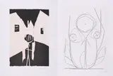 Thomas Scheibitz, Konvolut von 2 Radierungen (Aus: Sanford), 2002, Jeweils: Farbradierung auf Bütten