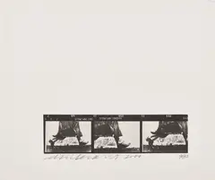 Elaine Sturtevant, Ohne Titel, 2000, Radierung auf Bütten