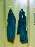 Locker, Lutteurs by Wolfgang Tillmans, 1994/96, C-Print auf Fujicolor, sold Jun 2023