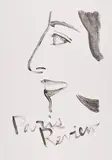 Alex Katz, Paris Review, 1991, Serigrafie auf Arches (Wasserzeichen)