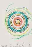 Damien Hirst, Ohne Titel, 1994, Farblithografie, überarbeitet, auf leichtem Karton