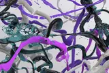 "Bodypainting V 42" by Banz, Friedemann Bowinkel (Banz & Giulia) Bowinkel, 2022, Augmented CGI, Pigmentdruck, sold Nov 2022