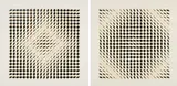 Hartmut Böhm, Konvolut von 2 Serigrafien, 1969/70, Jeweils: Farbserigrafie auf leichtem Karton