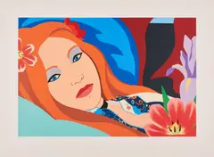 Tom Wesselmann, Lulu, 1982, Lithograph in colors, on Somerset paper, with full margins