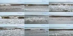Gerhard Richter, Juist, 2011, Mappe mit 10 Postkarten. Jeweils C-Print auf Karton