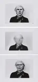 Duane Stephen Michals, Portrait of Andy Warhol, 1973, 1973, Jeweils: Gelatinesilberabzug auf leichtem Karton