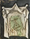 Markus Lüpertz, "Parsifal - Männer ohne Frauen", 1993, Öl auf Sperrholz