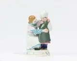 Kindergruppe by Meissen, Vor 1924, Porzellan, farbig staffiert, sold Nov 2022