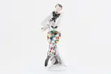 Bajazzo aus dem "Russischen Ballett" by Meissen, 20.Jh, Porzellan, farbig staffiert, sold Nov 2022