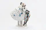 Harlekin und Colombine aus dem "Russischen Ballett" by Meissen, Vor 1924, Porzellan, farbig staffiert, sold Nov 2022