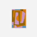 Josef Zenk, Untitled, oil and graphite on paperboard