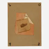 George Herms, Untitled, 2002, mixed media collage on board