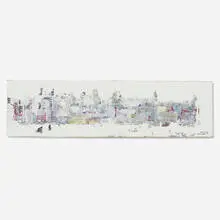 Socram, Vacaciones, 1968, acrylic on board