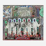 James Jarvaise, Façade, 1992, watercolor on illustration board