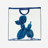 Jeff Koons, Lisa Perry Blue Balloon Dog canvas bag