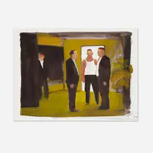 Michael Harrington, Untitled, watercolor on paper