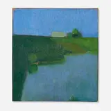 Jeffrey Hester, River Road, 2005, oil on wood panel