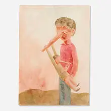 Michael Kalmbach, Untitled, 2005-08, watercolor on paper