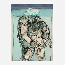 Robert A. Nelson, Frog Prince, 1986, monoprint