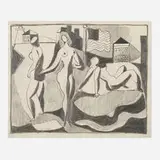 Joseph 'Jo' Lambert Cain, Untitled, 1947, graphite on paper